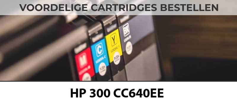 Straat klem Aardrijkskunde Goedkoopste HP 300 CC640EE Zwart Cartridge bestellen 2023