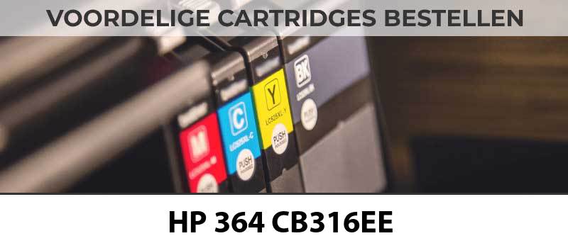 Denemarken brandstof Internationale Goedkoopste HP 364 CB316EE Zwart Cartridge bestellen 2023