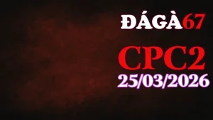 Video clip đá gà trực tiếp Thomo CPC2 ngày 25032026